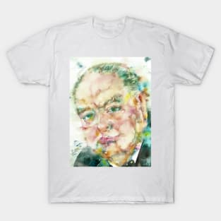 WINSTON CHURCHILL - watercolor portrait .4 T-Shirt